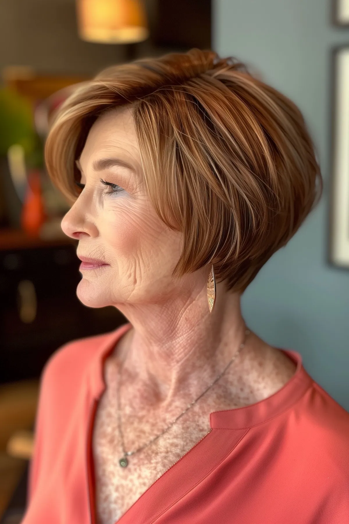 Charming Jaw-Length Bob