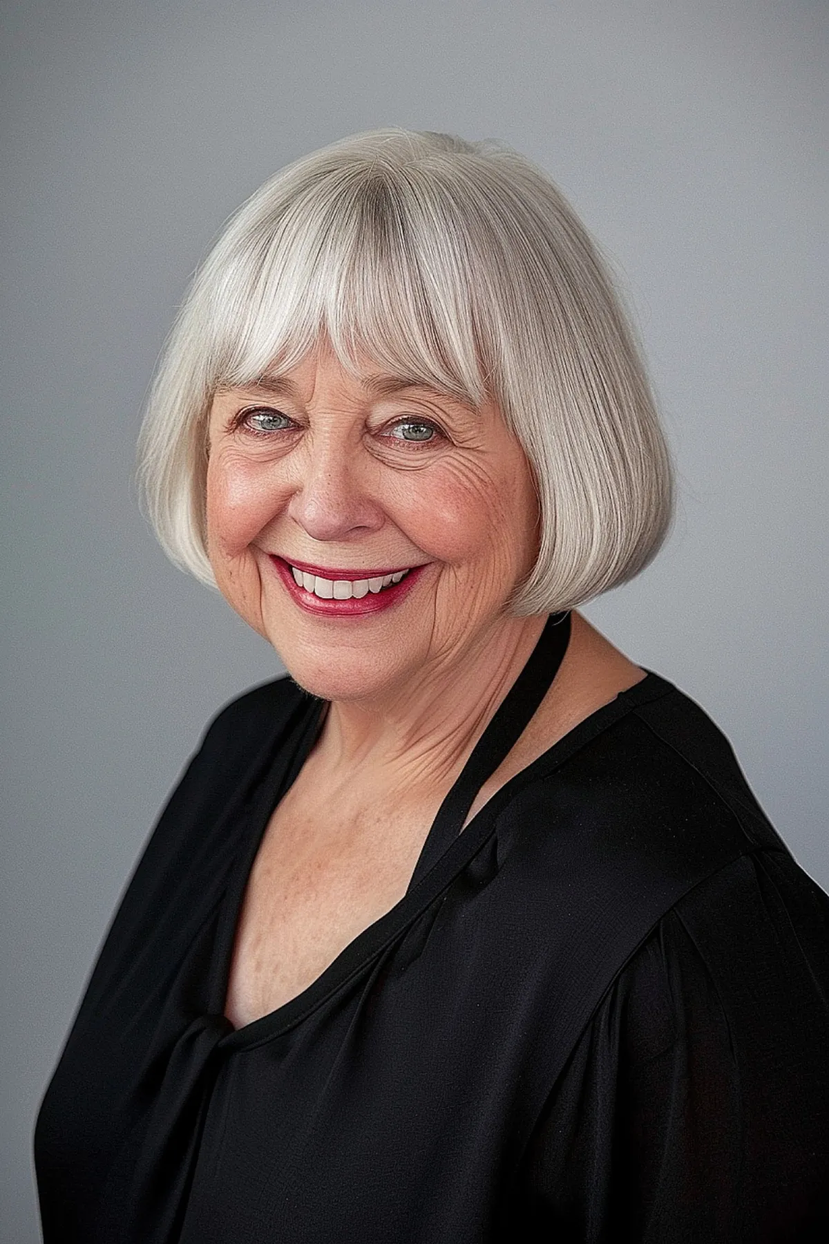 Short Bob Cut for Women Over 70